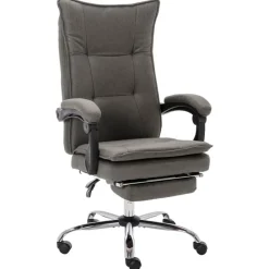 vidaXL Chaise de bureau Tissu