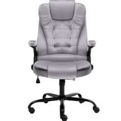 vidaXL Chaise de bureau Velours