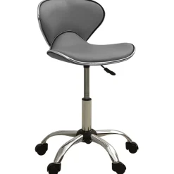 Meubles De Bureau-vidaXL Chaise de bureau Similicuir Gris