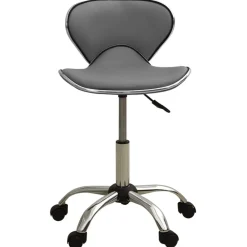 Meubles De Bureau-vidaXL Chaise de bureau Similicuir Gris