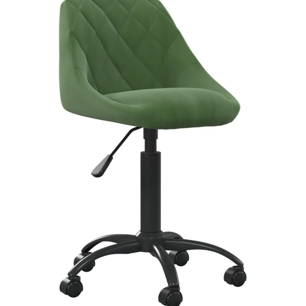 vidaXL Chaise de bureau Velours