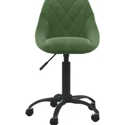 vidaXL Chaise de bureau Velours