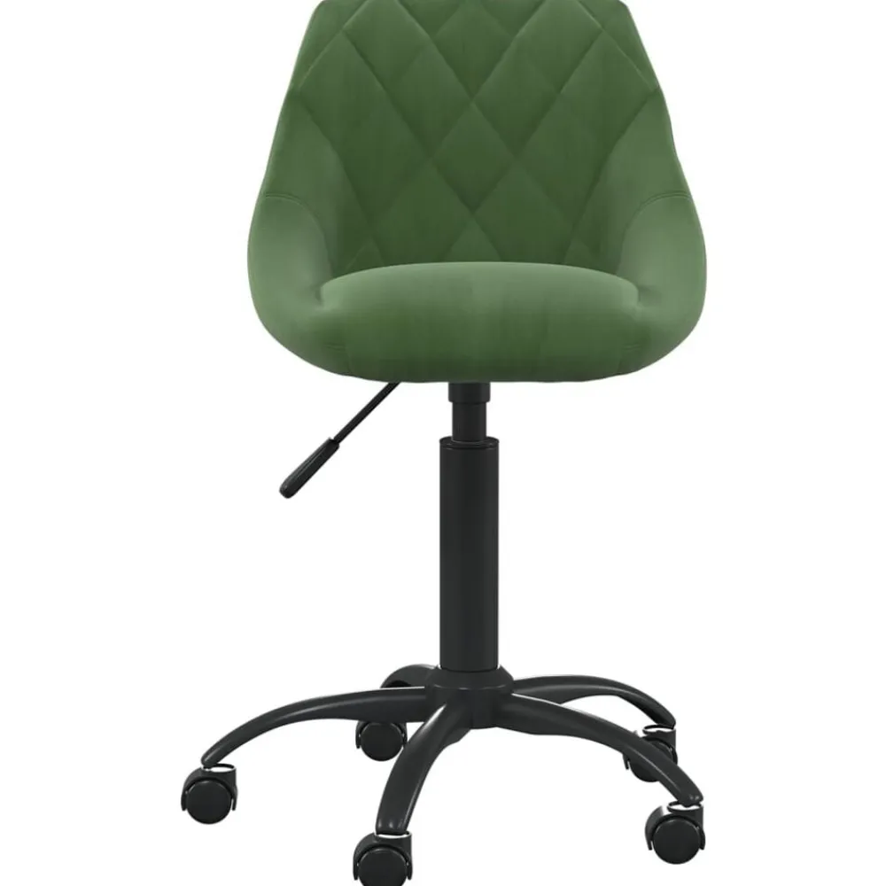 vidaXL Chaise de bureau Velours