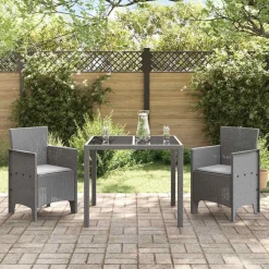 Mobilier De Jardin-vidaXL Chaise de jardin 2 pcs Gris clair 53 x 49 x 85 cm Polypropylène