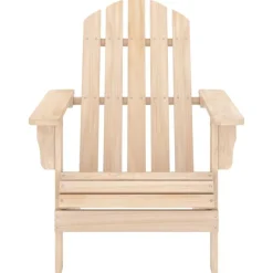 Mobilier De Jardin-vidaXL Chaise de jardin Adirondack bois de sapin massif Naturel