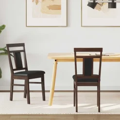vidaXL Chaise de salle à manger 2 pcs