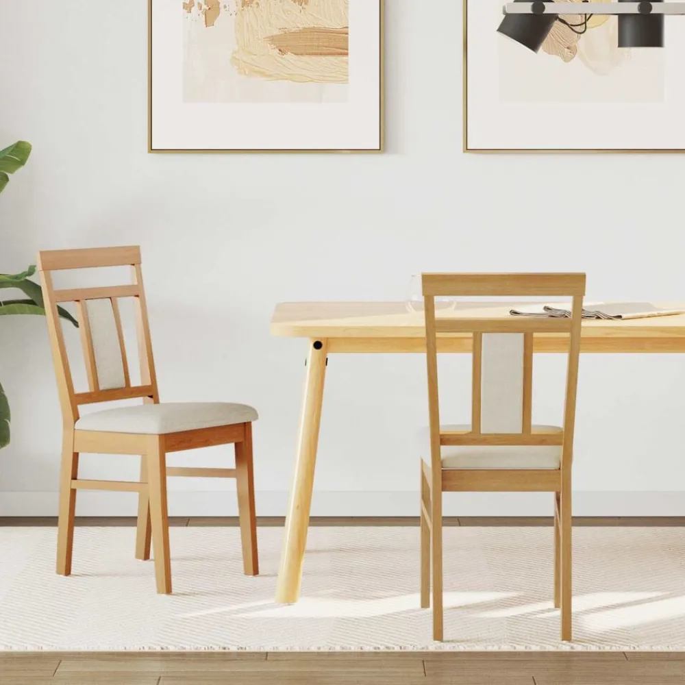 vidaXL Chaise de salle à manger 2 pcs