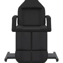 Santé & Beauté-vidaXL Chaise de traitement de beauté Similicuir 180x62x78 cm Noir
