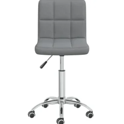 vidaXL Chaise pivotante de bureau Tissu