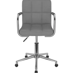 vidaXL Chaise pivotante de bureau Tissu