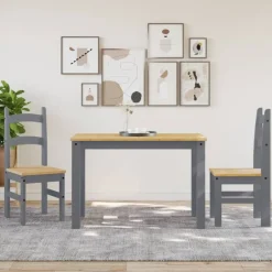 vidaXL Chaises à manger lot de 2 40x46x99 cm bois massif de pin