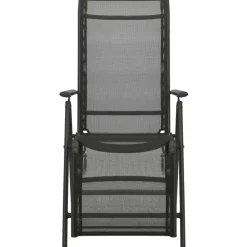 vidaXL Chaises inclinables de jardin lot de 2 Textilène et aluminium