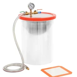 Accessoires De Quincaillerie-vidaXL Chambre sous vide Acier inoxydable 22,7 L