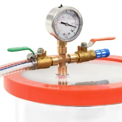 Accessoires De Quincaillerie-vidaXL Chambre sous vide Acier inoxydable 22,7 L