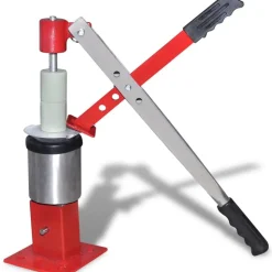 vidaXL Changeur mini de pneus Rouge