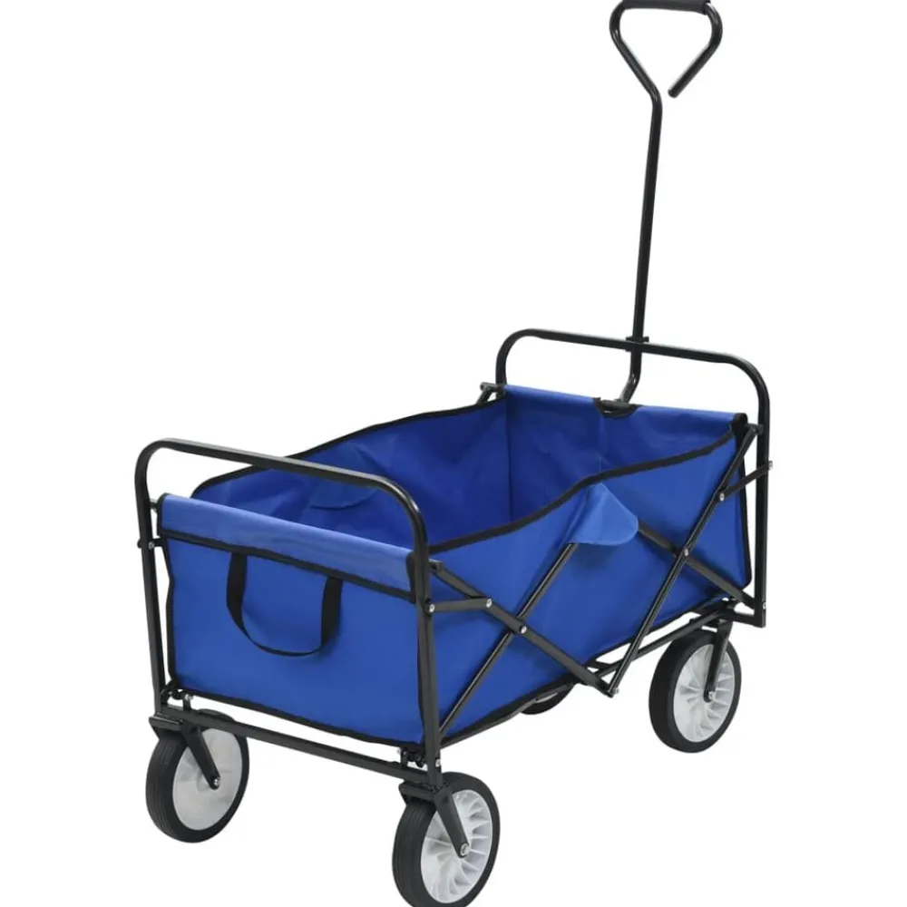 vidaXL Chariot à main pliable Acier