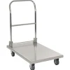 vidaXL Chariot à plateforme Argenté 82x53x86 cm Acier inoxydable