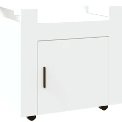 vidaXL Chariot de bureau 60x45x60 cm Bois d'ingénierie
