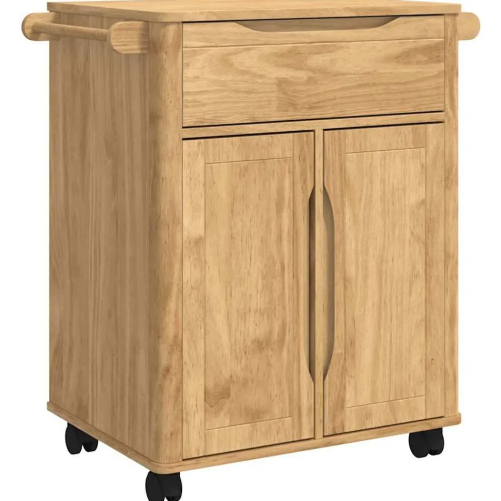 vidaXL Chariot de cuisine FLORO 72,5 x 45 x 80 cm