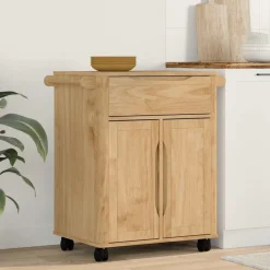 vidaXL Chariot de cuisine FLORO 72,5 x 45 x 80 cm