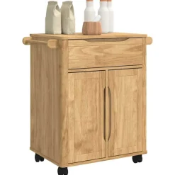 vidaXL Chariot de cuisine FLORO 72,5 x 45 x 80 cm