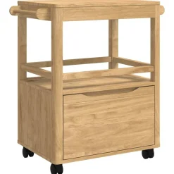 vidaXL Chariot de cuisine FLORO 72,5 x 45 x 80 cm