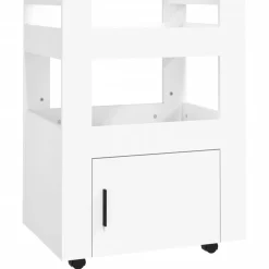 vidaXL Chariot de cuisine 60x45x80 cm Bois d'ingénierie