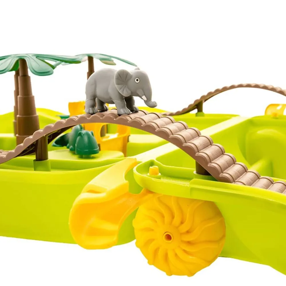 Jeux De Plein Air-vidaXL Chariot de loisirs aquatique Jungle 51x21,5x66,5 cm PP Vert