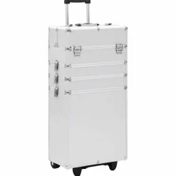 vidaXL Chariot de maquillage Aluminium é