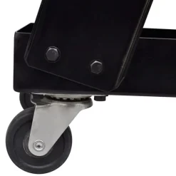 Outils-vidaXL Chariot de soudage avec 3 étagères d'atelier Noir