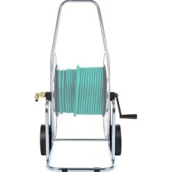 vidaXL Chariot d'enrouleur pour tuyau de 80 m 3/4" acier