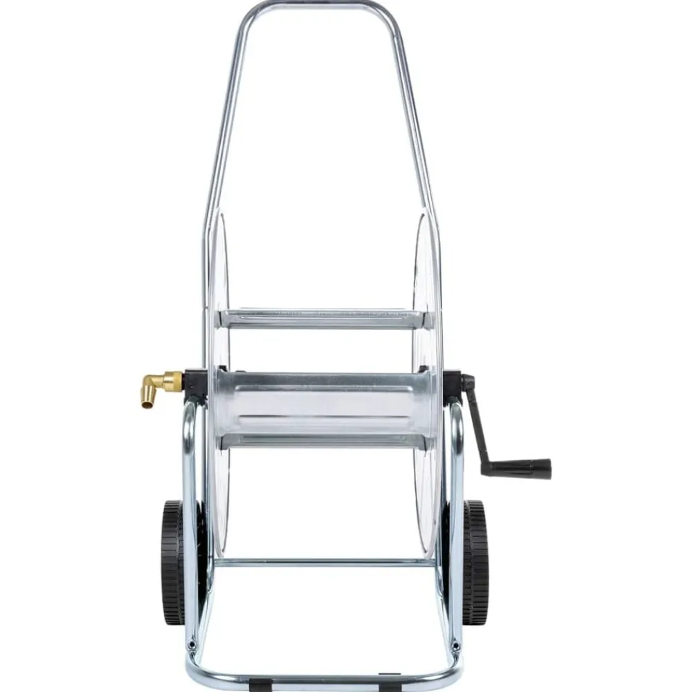 vidaXL Chariot d'enrouleur pour tuyau de 80 m 3/4" acier