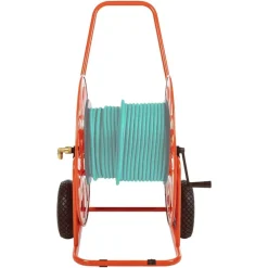 Accessoires De Quincaillerie-vidaXL Chariot d'enrouleur pour tuyau de 140 m 3/4" acier
