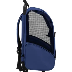 Articles Pour Animaux De Compagnie-vidaXL Chariot polyvalent pliable pour animaux de compagnie Bleu