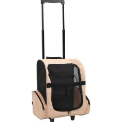 vidaXL Chariot polyvalent pliable pour animaux de compagnie
