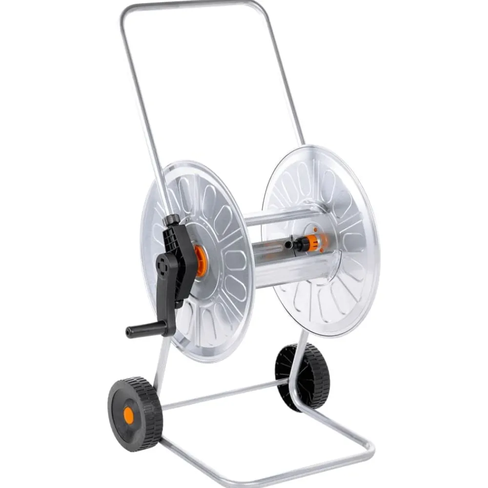 vidaXL Chariot pour enrouleur de tuyau de 80 m 1/2" ou 50 m 3/4" acier