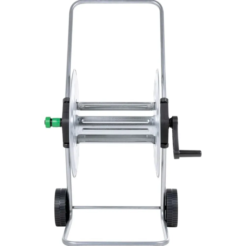 vidaXL Chariot pour enrouleur de tuyau de 80 m 1/2" ou 50 m 3/4" acier