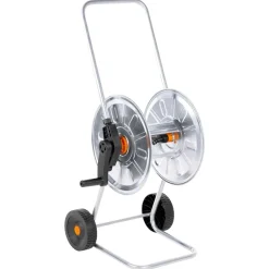 Accessoires De Quincaillerie-vidaXL Chariot pour enrouleur de tuyau de 50 m 1/2" ou 35 m 3/4" acier