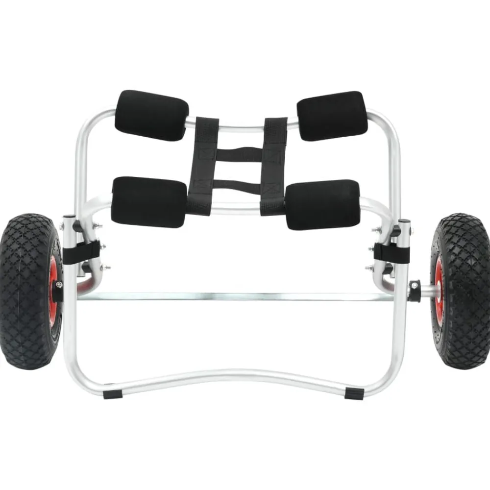Pièces Détachées Pour Véhicules-vidaXL Chariot pour kayak Aluminium