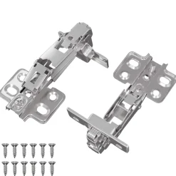 Accessoires De Quincaillerie-vidaXL Charnière 2 pcs Nickel 139 x 64,1 x 10 mm Fer