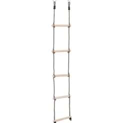 vidaXL Échelle à 5 échelons 210 cm Bois de pin massif