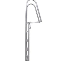 Piscine & Spa-vidaXL Échelle de piscine/quai à 4 marches Aluminium 167 cm