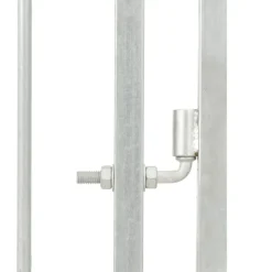 vidaXL Chenil d'extérieur avec toit pour chiens 300 x 300 x 200 cm