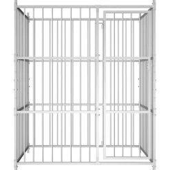 vidaXL Chenil d'extérieur pour chiens 150 x 150 x 185 cm
