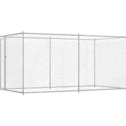 Articles Pour Animaux De Compagnie-vidaXL Chenil d'extérieur pour chiens 382x192x185 cm