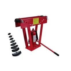 Outils-vidaXL Cintreuse de tuyaux hydraulique avec 8 matrices 16 tonnes