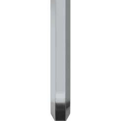 Outils-vidaXL Clé hexagonale 2 pcs Argenté 32 x 86 mm Acier
