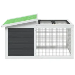 vidaXL Clapier 100,5x54x55 cm bois de pin massif