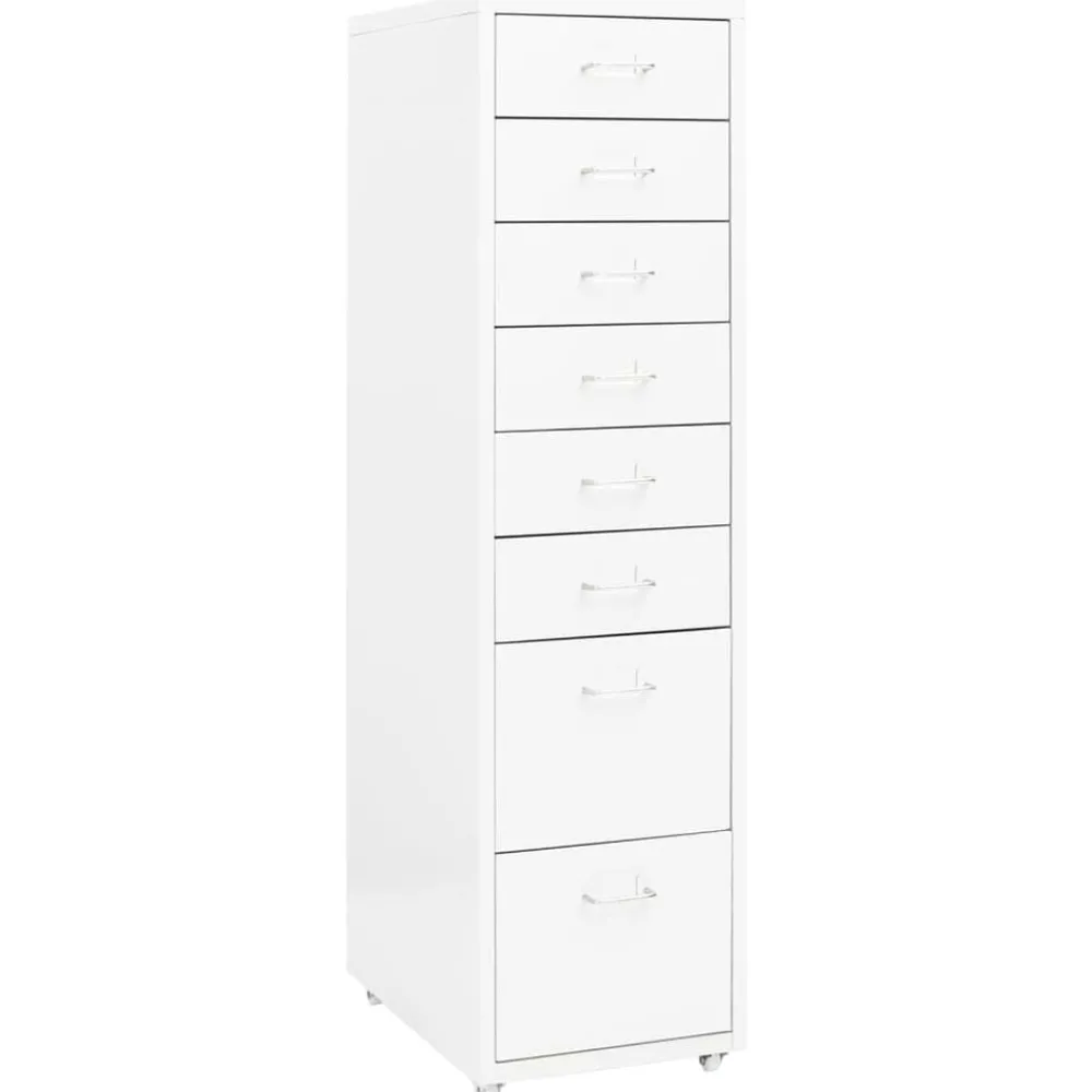 vidaXL Classeur mobile 28x41x109 cm Métal