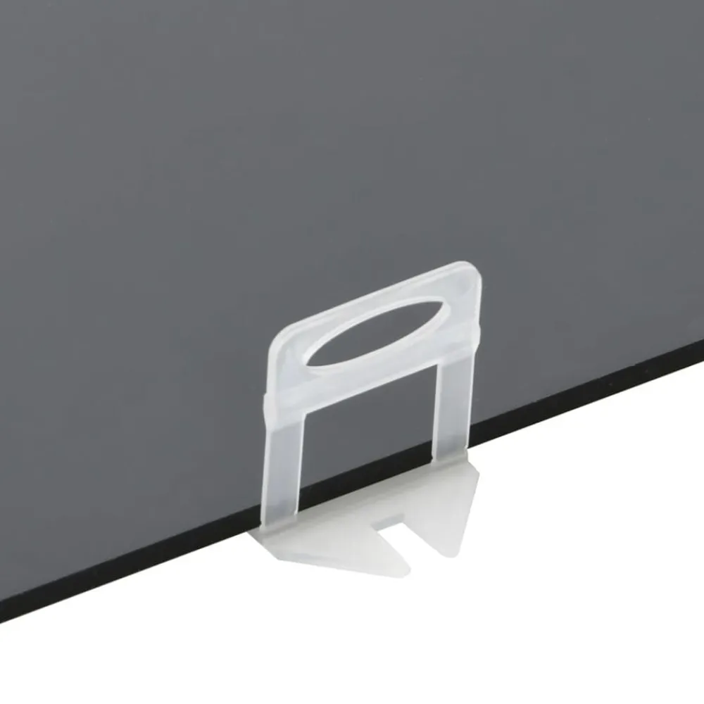 Outils-vidaXL Clips de nivellement de carreaux 250 pcs 1 mm